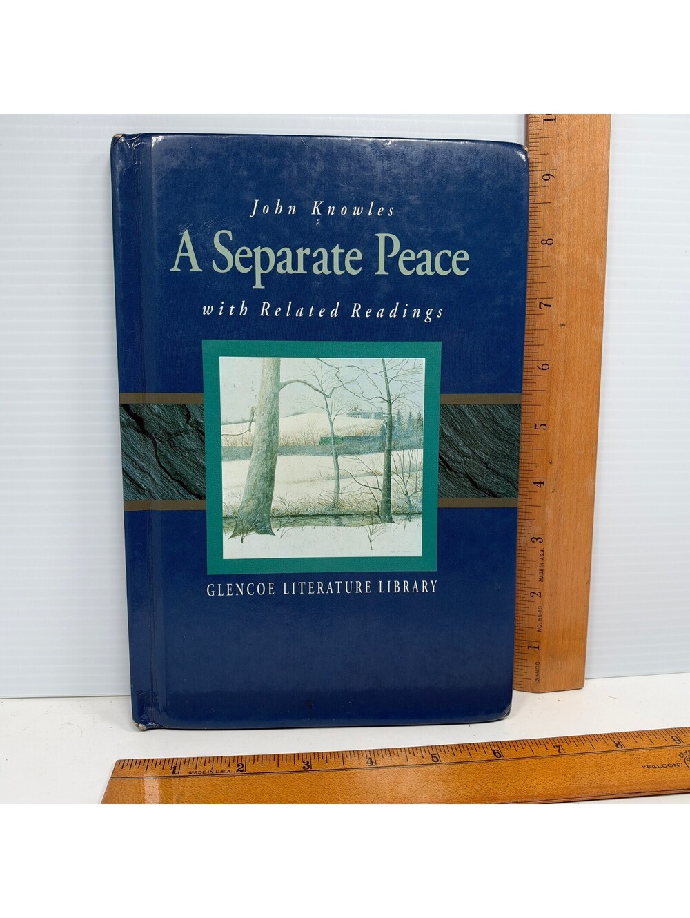 A Separate Peace John Knowles Hardcover Book Glencoe Literature Library Novel